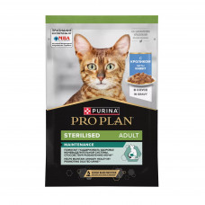 Pro Plan Sterilised для стерилизованных кошек в соусе 85г
