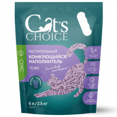 Cat's choice наполнитель соевый Лаванда