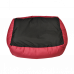 STORYTAILS Лежанка LOOIE прямоугольная с мехом, красная, L 95x75x28 см